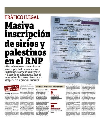 En la mira de la Maccih tráfico de identidades en el RNP