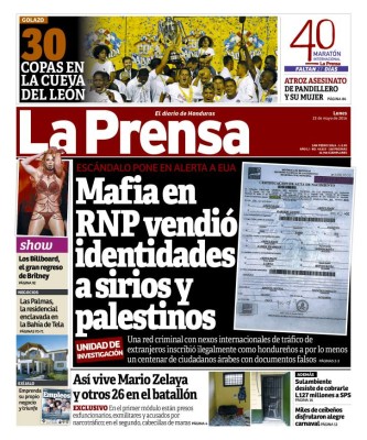 Fusina secuestra documentos y asegura base de datos del RNP