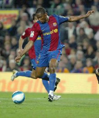 Eto’o no estará ante Zaragoza