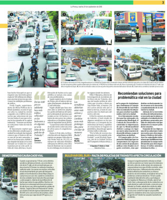 Inversión privada, vital para resolver el problema vial en San Pedro Sula