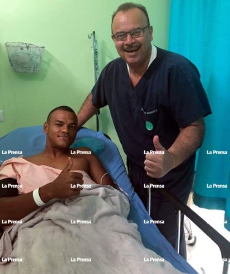 Rony Martínez fue operado con éxito y estará tres semanas de baja