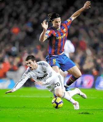 Zlatan Ibrahimovic se bajó al Real Madrid