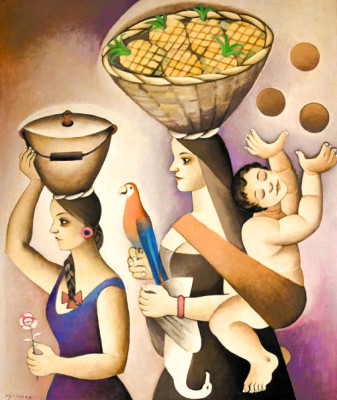 Cinco maestros de la plástica hondureña