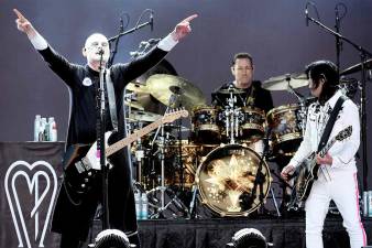 Imagen de archivo del grupo Smashing Pumpkins.