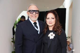 Emilio y Gloria Estefan en una fotografía de archivo.