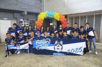 Un total de 24 estudiantes son parte del último año de bachillerato en el centro educativo.