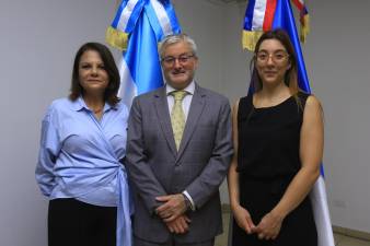 Parte de los colaboradores principales: Daphne Sikaffy, Cédric Prieto y Chloé Rabiet.