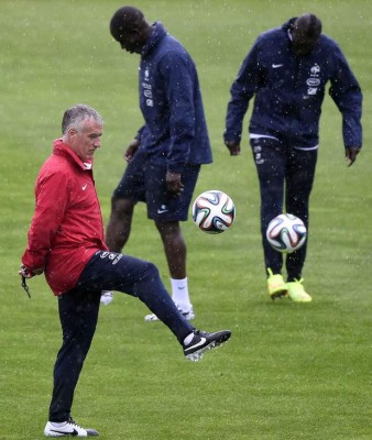 Francia inició los entrenamientos para el Mundial