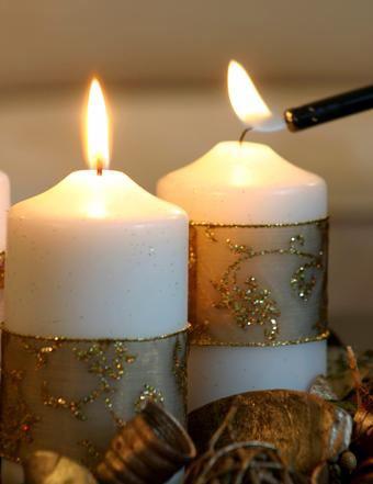 Tips para decorar velas con estilo navideño