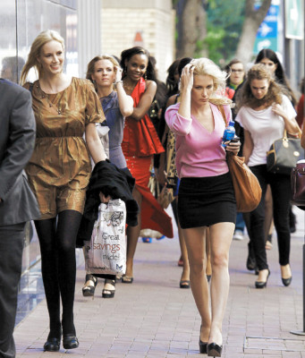 La belleza mete el primer gol en Sudáfrica