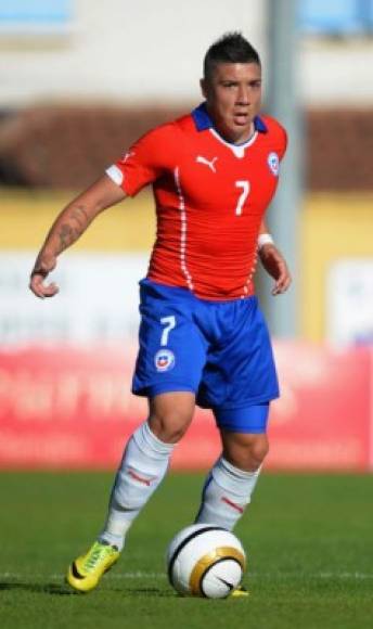 Christian Bravo: Sería uno de los delanteros de Chile para el duelo ante Honduras. Milita en Montevideo Wanderers de la Primera División de Uruguay.