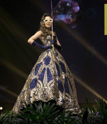 Detalles exclusivos del vestido de la hondureña Vanessa Villars en el Miss Universo 2018