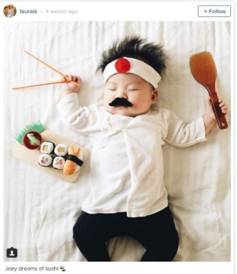 La bebé reina de los disfraces