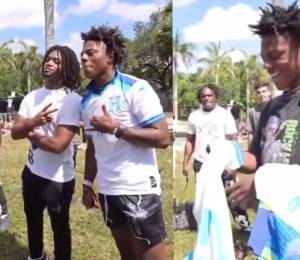 Famoso youtuber Speed sorprende con camiseta de la Selección de Honduras