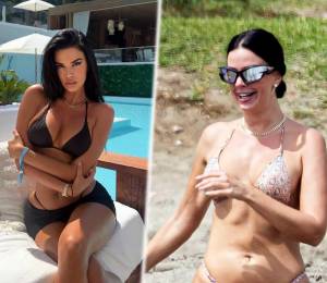 Ivana Knöll, la ‘Novia del Mundial de Qatar’, disfruta de unas vacaciones en Marbella y los paparazzi aprovecharon para sacarle algunas fotos en las que se ve sin filtro, al natural.