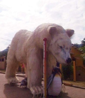 Osos, monos y pingüinos se pasearán por las calles de Trinidad, Santa Bárbara
