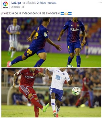 La Liga Española, Tottenham, Houston Dynamo... las felicitaciones a Honduras por su Independencia