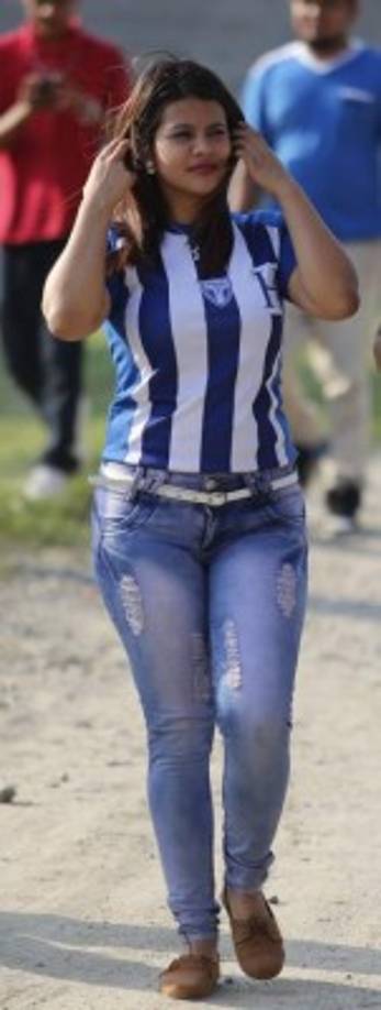 La fan hondureña.