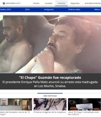 El mundo felicita a México por la recaptura de Guzmán Loera