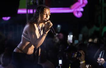 La cantante dominicana Tokischa se presentò en concierto en el cierre de su gira mundial ‘PPL Presidente’, este viernes en Santo Domingo.