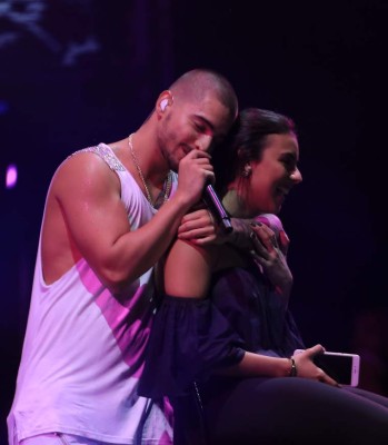 Maluma sedujo y conquistó en el concierto del año