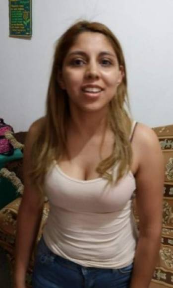 La Policía señala a Helen Estefany Girón como supuesta miembro de la Mara Salvatrucha.