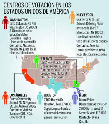Material electoral de Honduras ya está en Estados Unidos
