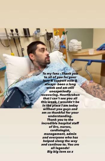 Zayn Malik cancela su gira en EUA por su salud: ¿Qué pasa con el cantante?