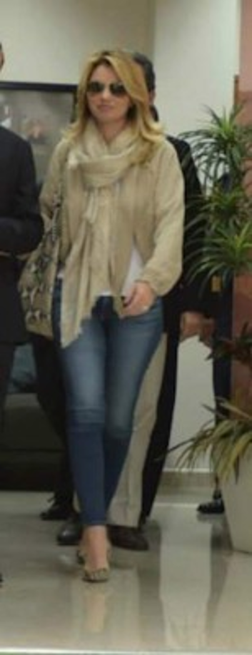 La ex actriz también comenzó a retomar su vida social y se la vio asistir a un concierto de Chayanne en la capital mexicana sin la compañía de su esposo.