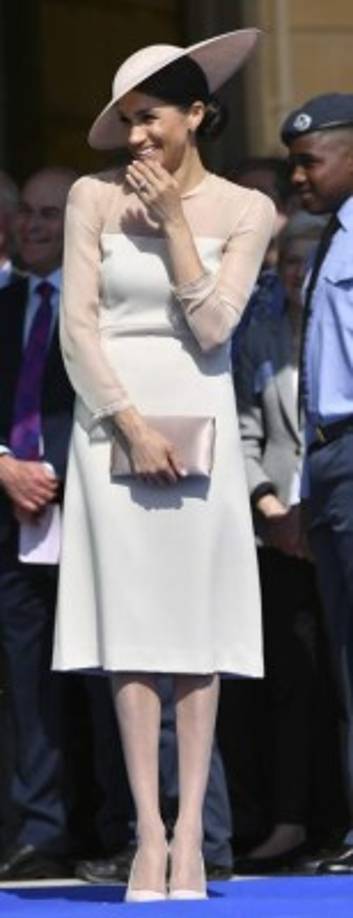 Este fue el primer evento oficial de Meghan tras su enlace real y ser nombrada duquesa de Sussex.