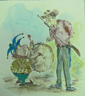 'Bajo el almendro... junto al volcán” al teatro