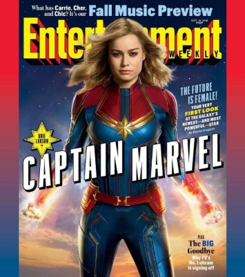 Primeras fotos oficiales de Brie Larson como la Capitana Marvel