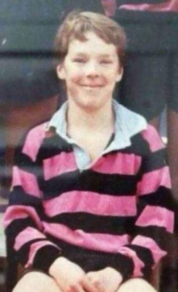 Benedict Cumberbatch de niño.