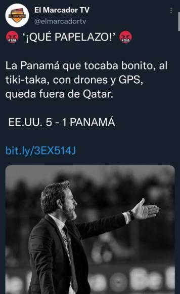 “Papelazo”, señalaron en Panamá tras quedarse sin poder ir al Mundial de Qatar 2022.