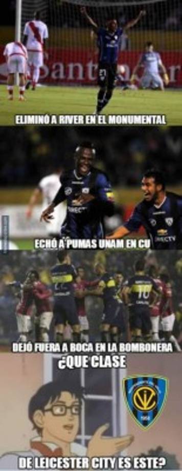 Independiente del Valle, otro Leicester