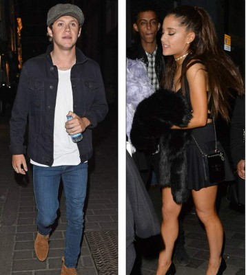 Niall Horan, de fiesta con Ariana Grande