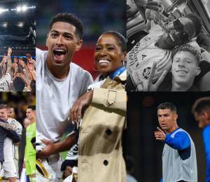 Mira la celebración íntima en el vestuario del Real Madrid tras conquistar su Décimo Quinta Champions League luego de vencer 2-0 al Dortmund.
