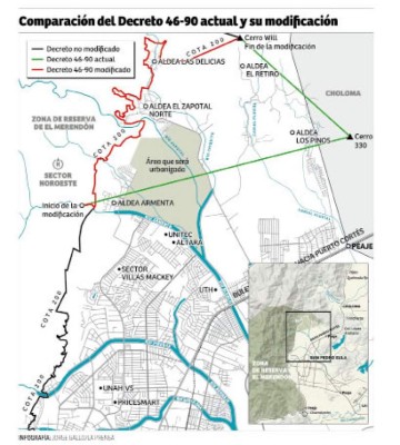 Diputados pedirán derogación de decreto que delimita cota 200