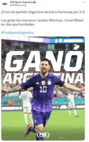Fox Sports de Argentina.