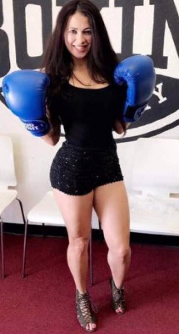 El boxeo es otro de los deportes favoritos de la locutora.