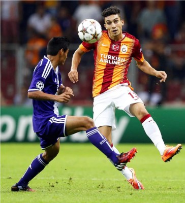El Anderlecht de Andy Najar dejó ir el triunfo en el final ante Galatasaray