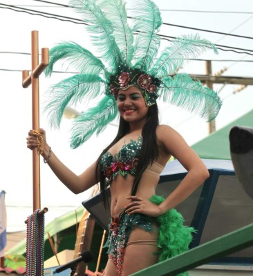 Las chicas que arrancaron suspiros en el carnaval ceibeño