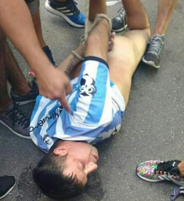 ¡Espeluznante! Barra de Racing golpeó y abusó de un hincha 'traidor'
