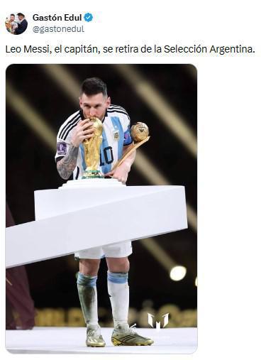 Revuelo tras retiro de Messi de la Selección: Infantino reacciona y deja mensaje