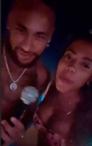 Anitta y Neymar compartieron en Ibiza y así lo mostraron en sus redes sociales.