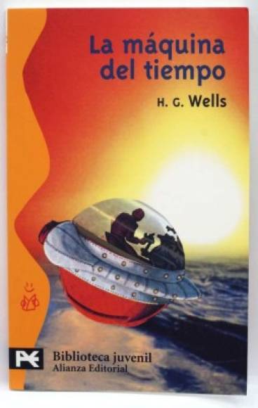 “La máquina del tiempo” es recomendado para niños de 10 años en adelante. Narra la historia de cómo un científico de finales del siglo XIX viajó a través del tiempo con la intención de conocer el futuro de la humanidad, se desplazó hasta el año 802.701, pero lejos de encontrar una sociedad en la plenitud de su desarrollo, ve un mundo en decadencia.