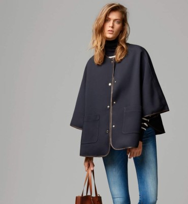 Las túnicas ponchos se vuelven a poner de moda