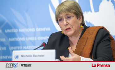 La alta comisionada de la ONU para los Derecho Humanos, Michelle Bachelet.