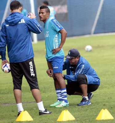 Luis Garrido inicia su recuperación en la Selección de Honduras