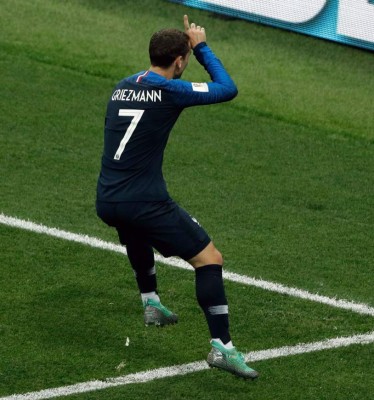 La explicación del llamativo festejo de Griezmann bailando con una 'L'